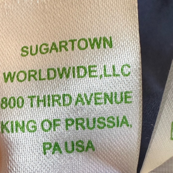 Lilly Pulitzer Jackelin Romper True Navy Fern Gallery Lace Size 10 style 30779 - Picture 4 of 10